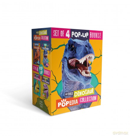 My First Dinosaur Popedia Collection (My First Popedia) - Alexander Cox [KSIĄŻKA]