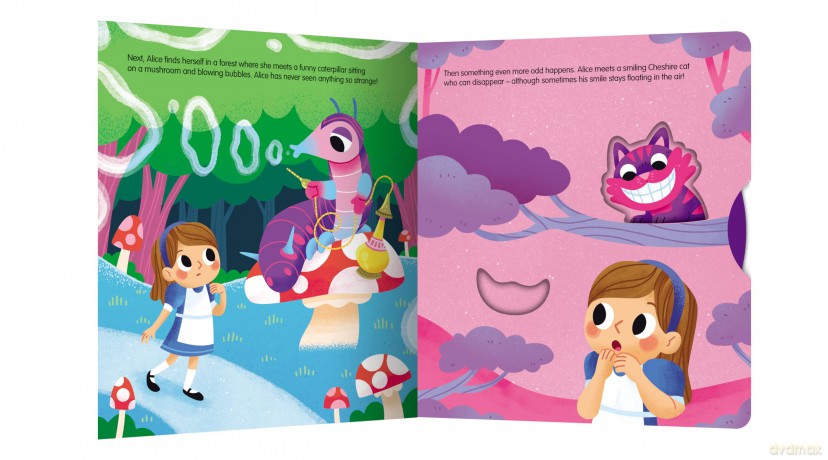 My First Pull-the-Tab Fairy Tale: Alice in Wonderland - Auzou [KSIĄŻKA]
