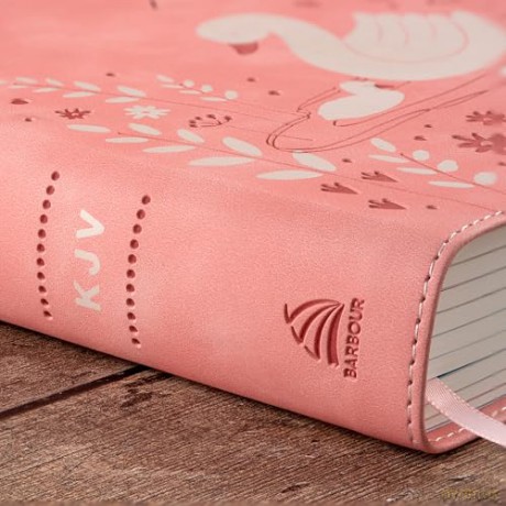 My First Real Bible (Girls' Cover): King James Version - Compiled by Barbour Staff [KSIĄŻKA]