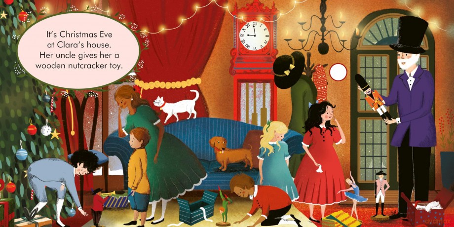 My First Story Orchestra: The Nutcracker: Press the buttons to hear 6 sounds (The Story Orchestra) - Jessica Courtney-Tickle [KSIĄŻKA]