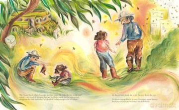 My Hive: A Girl, Her Grandfather, and Their Honeybee Family (A Picture Book) - Meredith May [KSIĄŻKA]