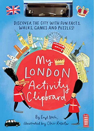 My London Activity Clipboard - Eryl Nash [KSIĄŻKA]