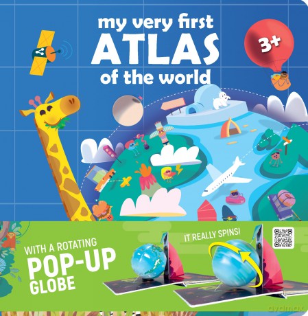 My Very First Atlas with Revolving Globe (Journeys Around The World) - Francesco Tomasinelli [KSIĄŻKA]
