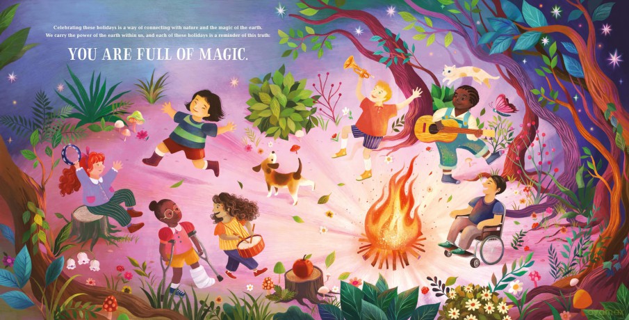 My Wheel of the Year: A Celebration of Nature's Magic - Nikki Van De Car [KSIĄŻKA]