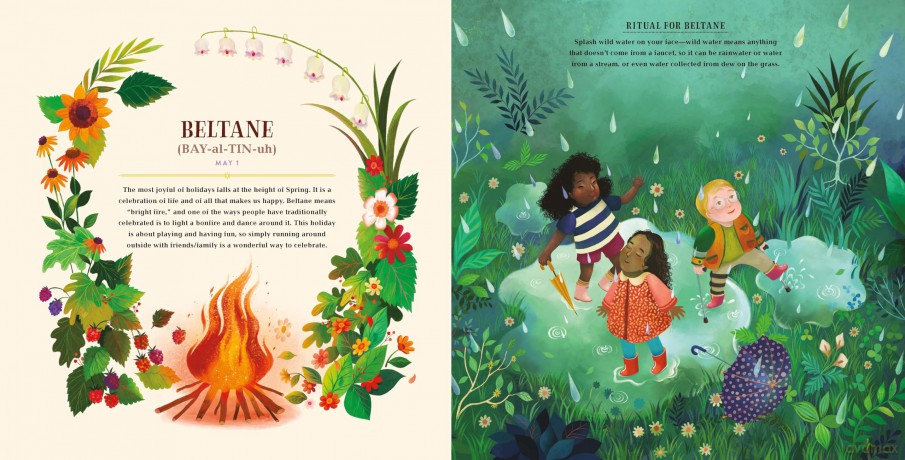 My Wheel of the Year: A Celebration of Nature's Magic - Nikki Van De Car [KSIĄŻKA]