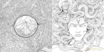 Mythic Animals: Colour a Realm of Legendary Creatures (Kerby's Selection) - Kerby Rosanes [KSIĄŻKA]