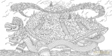 Mythic Animals: Colour a Realm of Legendary Creatures (Kerby's Selection) - Kerby Rosanes [KSIĄŻKA]