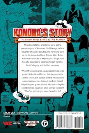 Naruto: Konoha's Story-The Steam Ninja Scrolls: The Manga, Vol. 1 (Volume 1) - Natsuo Sai [KSIĄŻKA]