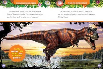 National Geographic Kids 5-Minute Dinosaur Stories (5-Minute Stories) - Moira Rose Donohue [KSIĄŻKA]