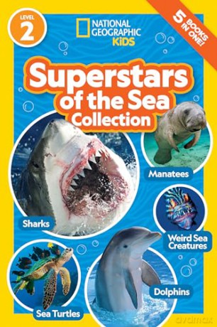 National Geographic Readers: Superstars of the Sea Collection (Level 2) (National Geographic Kids Readers) - National Geographic Kids [KSIĄŻKA]
