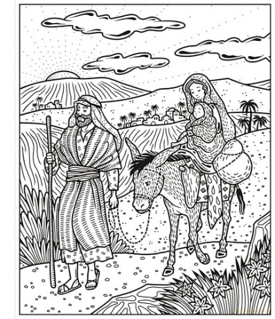 Nativity Magic Painting Book (Magic Painting Books) - Abigail Wheatley [KSIĄŻKA]