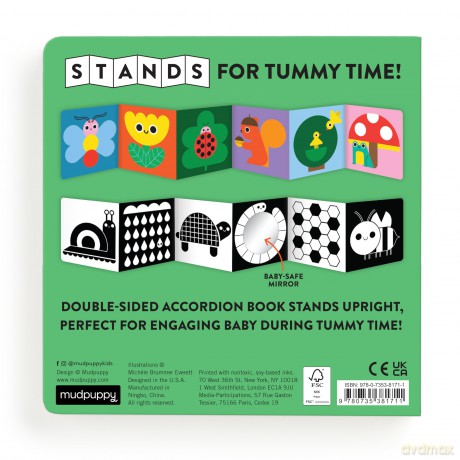 Nature My Tummy Book - Mudpuppy [KSIĄŻKA]