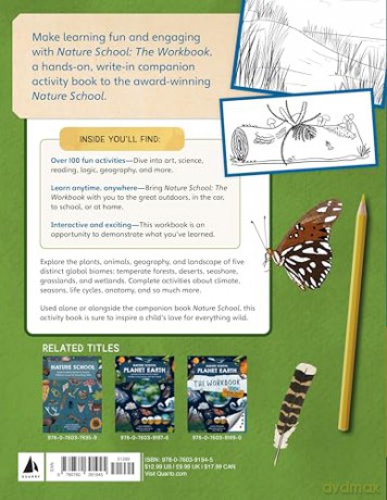 Nature School: The Workbook: 100+ Activities, Games, and Puzzles (2) - Lauren Giordano [KSIĄŻKA]
