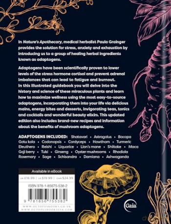 Nature's Apothecary: Harness the healing power of herbs, mushrooms and other adaptogens - Paula Grainger [KSIĄŻKA]