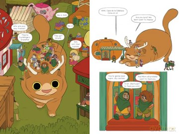 Nell of Gumbling: My Extremely Tiny Forest Adventure - Emma Steinkellner [KSIĄŻKA]
