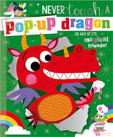 Never Touch a Pop-up Dragon: Pop-up Book - Cara Jenkins [KSIĄŻKA]