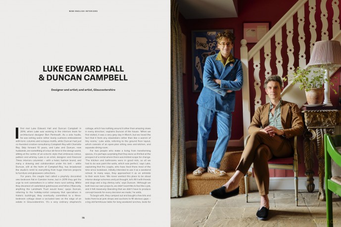New English Interiors: At Home with Today's Creatives - Elizabeth Metcalfe [KSIĄŻKA]