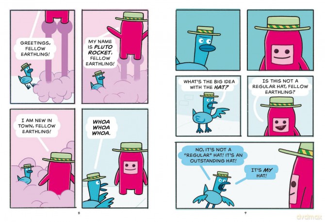 New in Town (Pluto Rocket): The first book in this hilarious graphic novel series for younger readers - Paul Gilligan [KOMIKS]