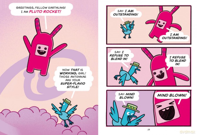 New in Town (Pluto Rocket): The first book in this hilarious graphic novel series for younger readers - Paul Gilligan [KOMIKS]
