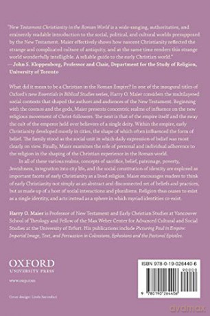 New Testament Christianity in the Roman World (Essentials of Biblical Studies) - Harry O. Maier [KSIĄŻKA]
