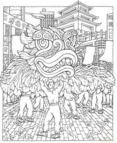 New York for Kids: 25 Big Apple Sites to Color (Dover Coloring Books) - Patricia J Wynne [KSIĄŻKA]
