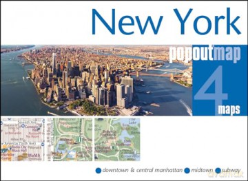 New York PopOut Map: Popout Citymap (PopOut Maps) - PopOut Maps [KSIĄŻKA]