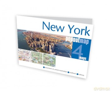 New York PopOut Map: Popout Citymap (PopOut Maps) - PopOut Maps [KSIĄŻKA]