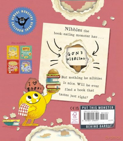 Nibbles: The Very Hungry Book Monster (Nibbles, 5) - Emma Yarlett [KSIĄŻKA]