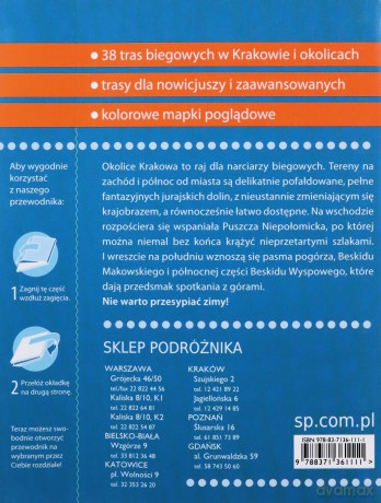 Na nartach biegowych.Okolice Krakowa [KSĄŻKA]