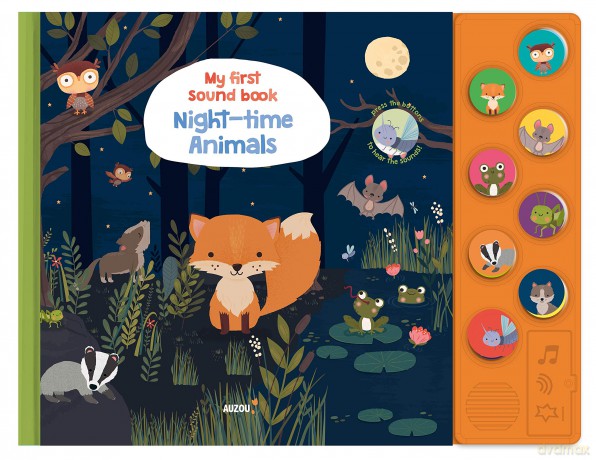 Night Animals (My First Sound Book) - Nicolas Dubois [KSIĄŻKA]