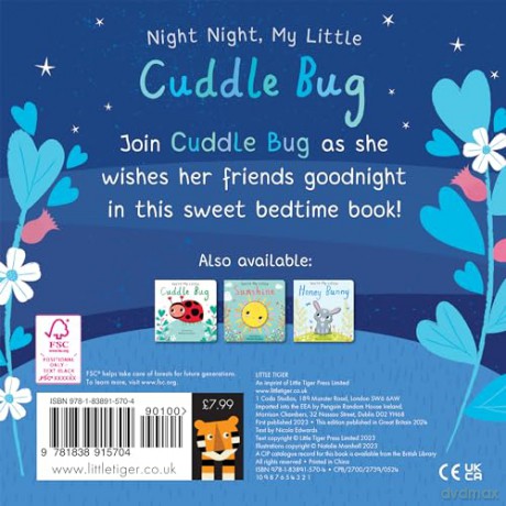 Night Night, My Little Cuddle Bug (You're My Little...) - Nicola Edwards [KSIĄŻKA]