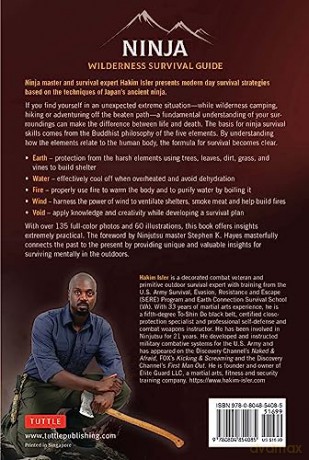 Ninja Wilderness Survival Guide: Surviving Extreme Outdoor Situations (Modern Skills from Japan's Greatest Survivalists) - Hakim Isler [KSIĄŻKA]