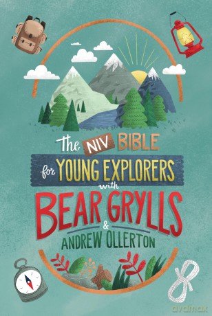 NIV Bible for Young Explorers with Bear Grylls and Andrew Ollerton - Bear Grylls [KSIĄŻKA]