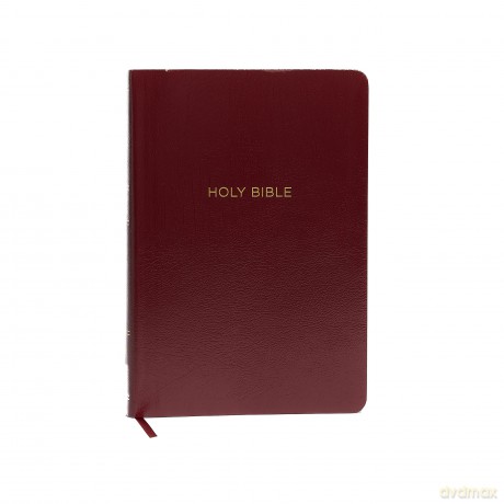 NKJV, Reference Bible, Center-Column Giant Print, Leather-Look, Burgundy, Red Letter Edition, Comfort Print Imitation Leather - Thomas Nelson [KSIĄŻKA]
