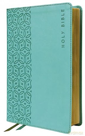 NKJV, Teen Study Bible, Leathersoft, Teal, Comfort Print: NKJV, Teal, Leathersoft, Teen Study Bible, Comfort Print - Zondervan [KSIĄŻKA]