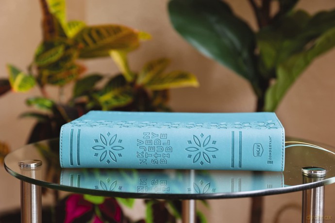 NKJV, Teen Study Bible, Leathersoft, Teal, Comfort Print: NKJV, Teal, Leathersoft, Teen Study Bible, Comfort Print - Zondervan [KSIĄŻKA]