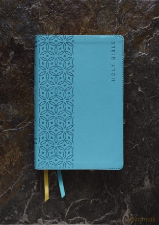 NKJV, Teen Study Bible, Leathersoft, Teal, Comfort Print: NKJV, Teal, Leathersoft, Teen Study Bible, Comfort Print - Zondervan [KSIĄŻKA]