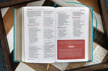 NKJV, Teen Study Bible, Leathersoft, Teal, Comfort Print: NKJV, Teal, Leathersoft, Teen Study Bible, Comfort Print - Zondervan [KSIĄŻKA]