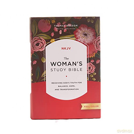 NKJV, The Woman's Study Bible, Hardcover, Red Letter, Full-Color Edition - Thomas Nelson [KSIĄŻKA]