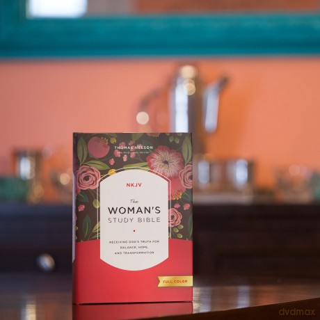 NKJV, The Woman's Study Bible, Hardcover, Red Letter, Full-Color Edition - Thomas Nelson [KSIĄŻKA]