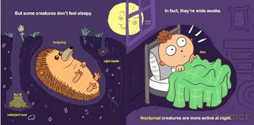 Nocturnal Nico: A Bedtime Picture Book for Night Owls - Gabe Jensen [KSIĄŻKA]