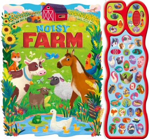 Noisy Farm (50-button sound book) - Igloo Books [KSIĄŻKA]