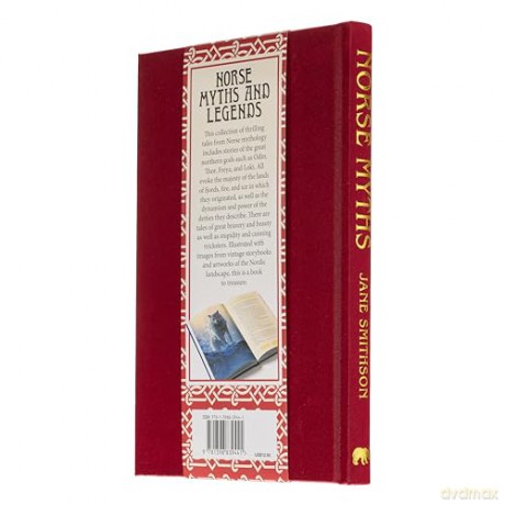 Norse Myths: Deluxe Slipcase Edition (Arcturus Silkbound Classics) - Jane Smithson [KSIĄŻKA]