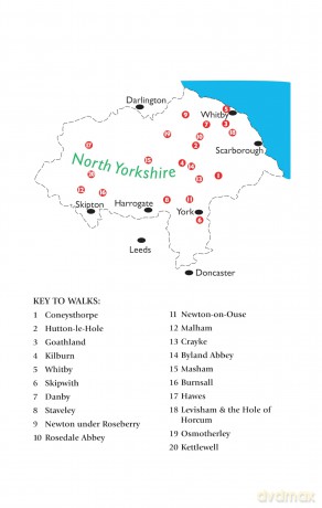 North Yorkshire Pub Walks: 20 of the best circular routes - Nathan Vurgest [KSIĄŻKA]