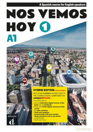 Nos vemos hoy 1 - Edición híbrida - Edición inglesa - Libro del estudiante. A1: Student's book + Mp3 1 (A1) (for English speakers) EDICION HI - Eva Maria Lloret Ivorra [KSIĄŻKA]