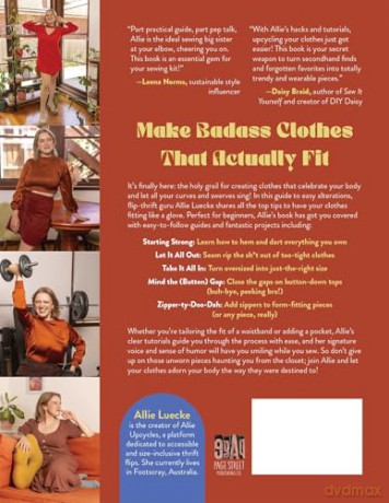 Not Your Gran's Sewing Book: Easy Alterations for the Perfect Fit at Any Size - Allie Luecke [KSIĄŻKA]