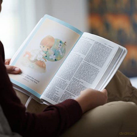 NRSVCE, Precious Moments Bible, Pink, Leathersoft, Comfort Print: Holy Bible [KSIĄŻKA]