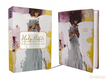 NRSVue, Holy Bible, Anne Neilson Angel Art Series, Leathersoft, Multi-Purple, Comfort Print: Nrsvue, Anne Neilson Angel Art Series, Leathersoft, Multi-purple, Comfort Print - Zondervan [KSIĄŻKA]