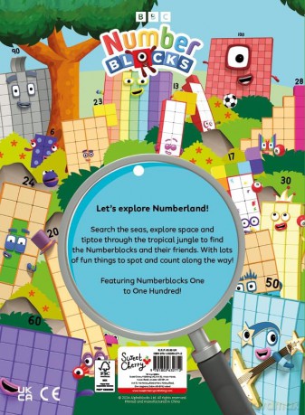 Numberblocks Hide and Seek: A Search and Find Activity Book for Fans of the Numberblocks Series Perfect for Ages 3+ - Numberblocks [KSIĄŻKA]