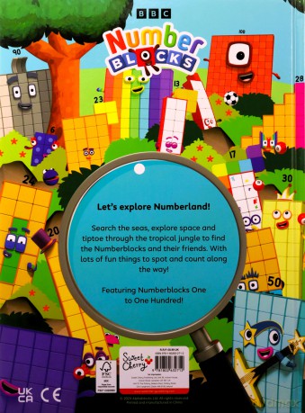 Numberblocks Hide and Seek: A Search and Find Activity Book for Fans of the Numberblocks Series Perfect for Ages 3+ - Numberblocks [KSIĄŻKA]